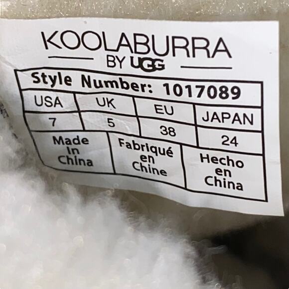 Koolaburra X UGG Women’s Classic Grey Suede Winter Boots Size US 7 - Picture 9 of 9